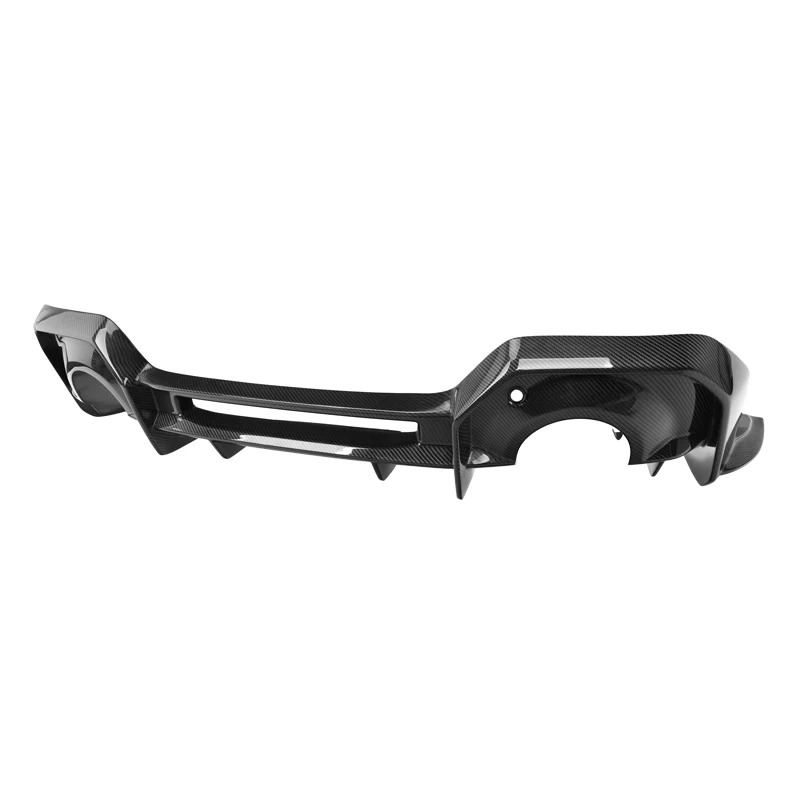 for BRZ GR86 2021+ for Style Carbon Fiber Rear Bumper Diffuser High Gloss UV Protection Lightweight Screw-On